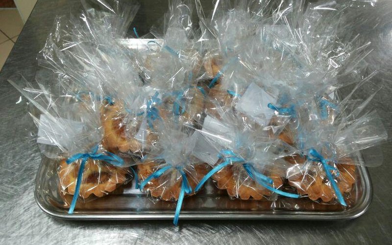 Crostatine take away per gli ospiti dell'albergo