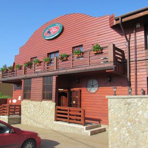 Front view of the Hotel Entrance