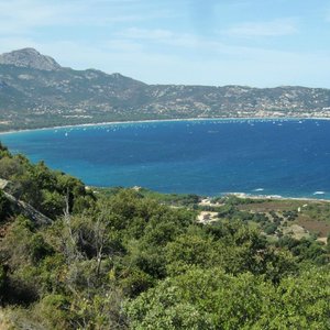 vue hauteur du camping