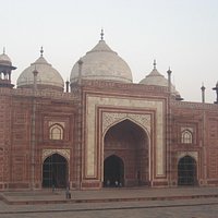 Mosque at the Taj