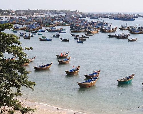 Fishing harbor in Mui Ne