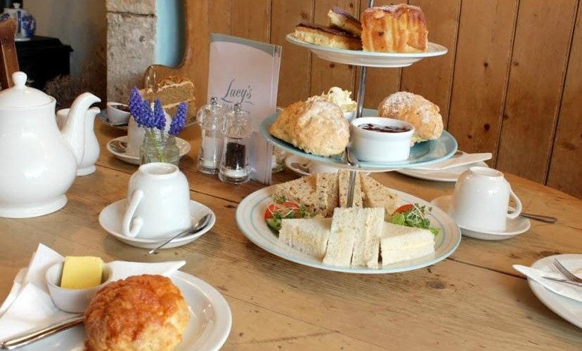 Table set for tea