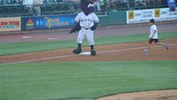 Buddy the Bat, mascot - Picture of Louisville Slugger Field - Tripadvisor