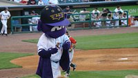 Buddy the Bat, mascot - Picture of Louisville Slugger Field - Tripadvisor