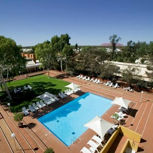 Desert Gardens Hotel Grounds & Pool Area