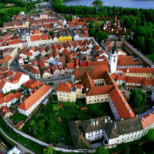 Trebon from birds-eye view