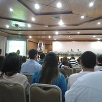 Sala do centro de convenções
