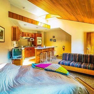 2-3 adults can sleep comfortably in our rooms.