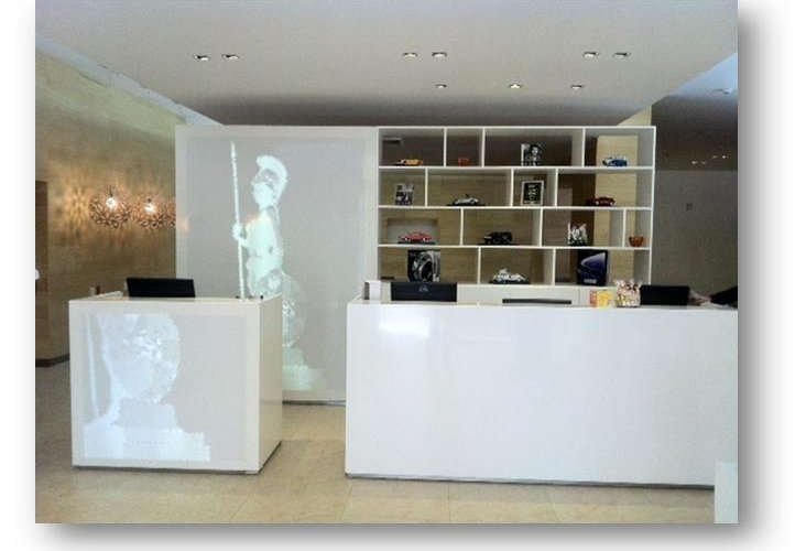 Front desk