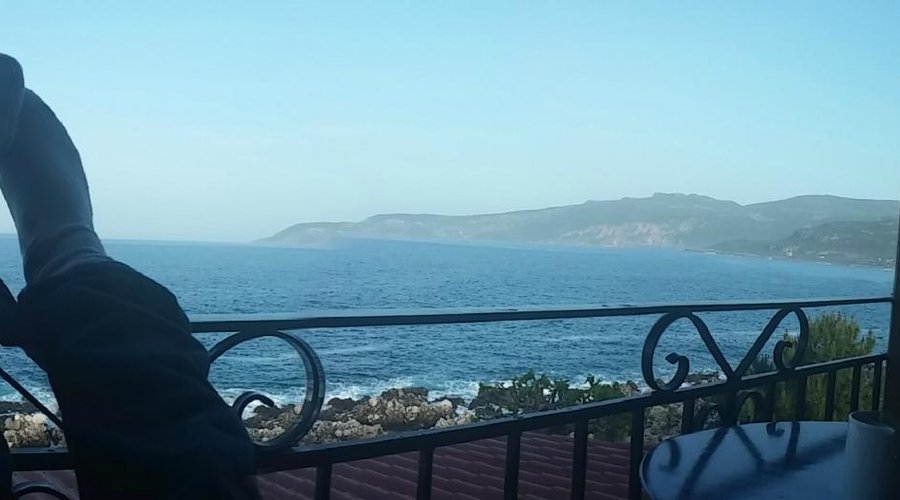 The view from the balcony