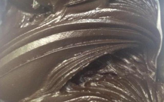 Sorbetto cioccolato fondente Valrhona  araguani 100%