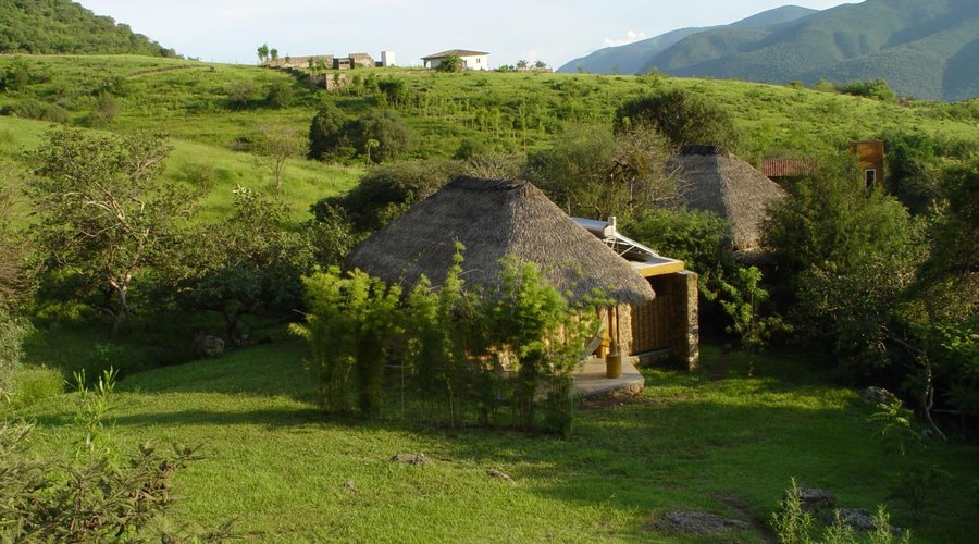 Vista cabañas