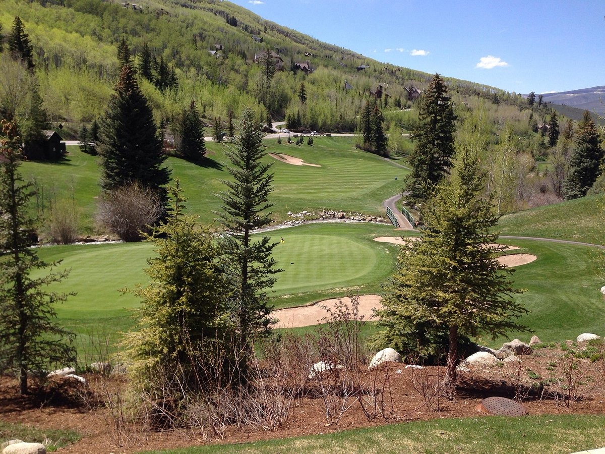 Golf the scenic Moose Creek course 