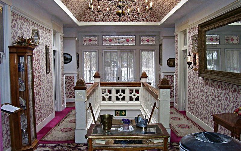 Bisbee Grand Hotel Upstairs Lobby and Veranda