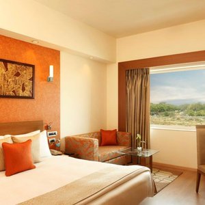Lemon Tree Premier, Delhi Airport in New Delhi, image may contain: Hotel, Pool, Water, Condo