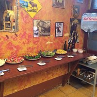 Salad bar and Self Service Cutlery