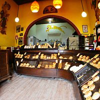 Inside of the bakery