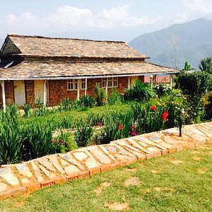 Annapurna Eco-village central building .,,