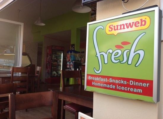 Even the coulors are fresh at Fresh.