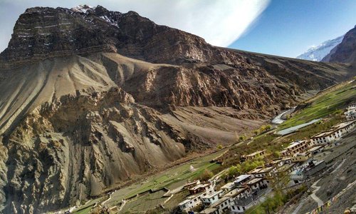 Mighty mountain view