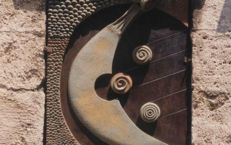 "Allegro con Fuoco" 1998  Palazzo del Popolo ( Piazza Duomo )