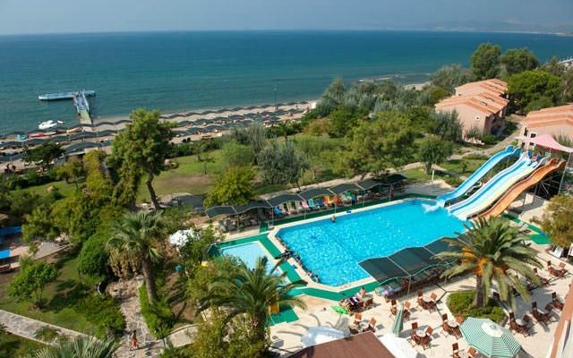 Vue du ciel du Club Marmara