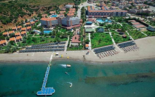 Vue du ciel du Club Marmara