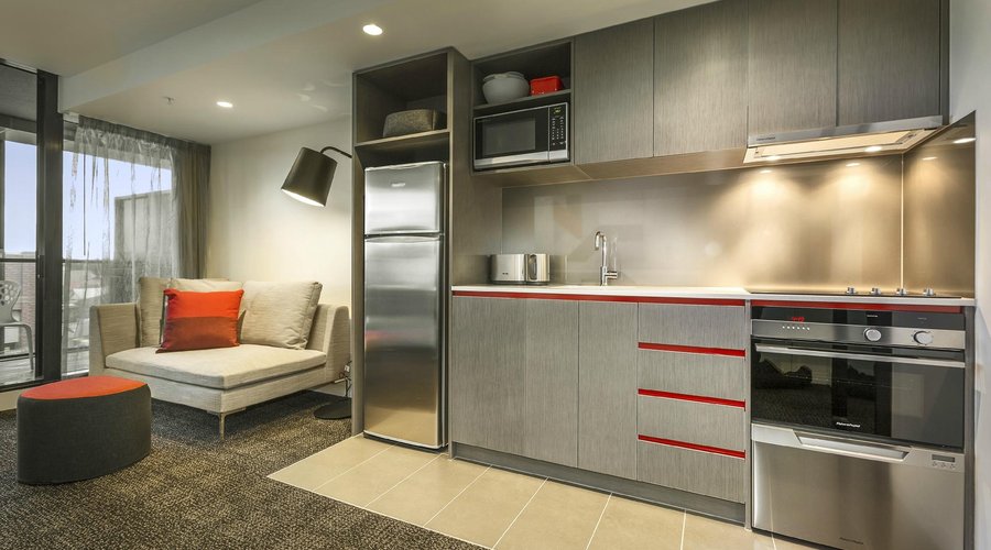 One Bedroom Apartment Lounge/Kitchen