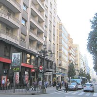 Vista de la calle Uría