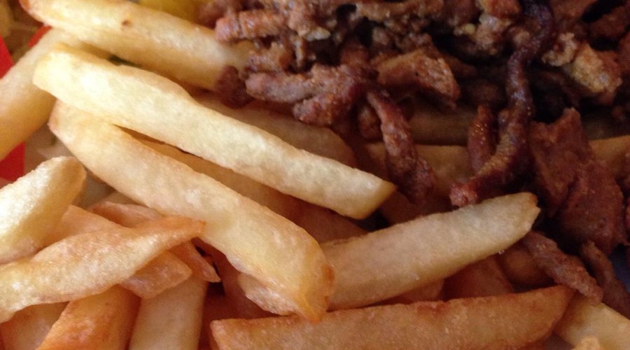 Chips and something else which I've no idea what it was!