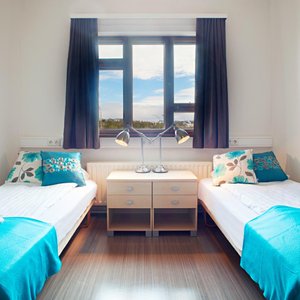A twin room