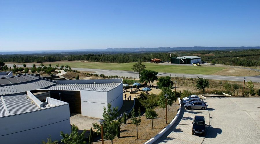 Vista para o Aeródromo de Proença-a-Nova