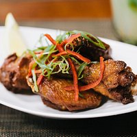 Soy marinated wings. Soy good.