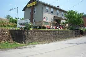 Our building form the trail