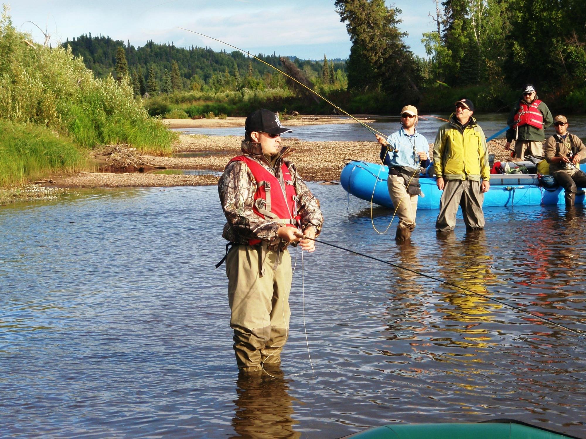 alaska rafting fishing trips