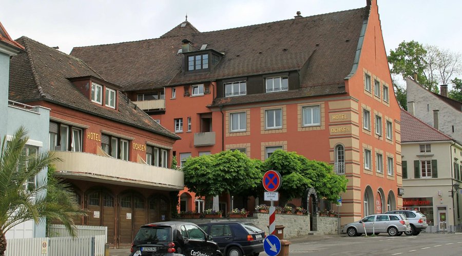 Side view of hotel