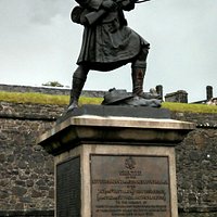 Outside Stirling castle