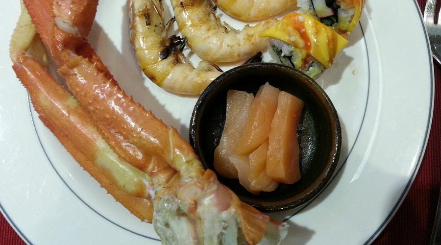 the buffet dinner
