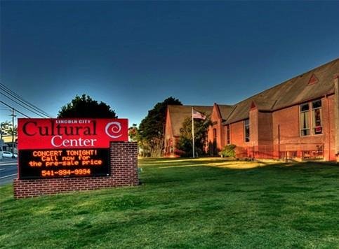 Lincoln City Cultural Center in central Lincoln City on Highway 101