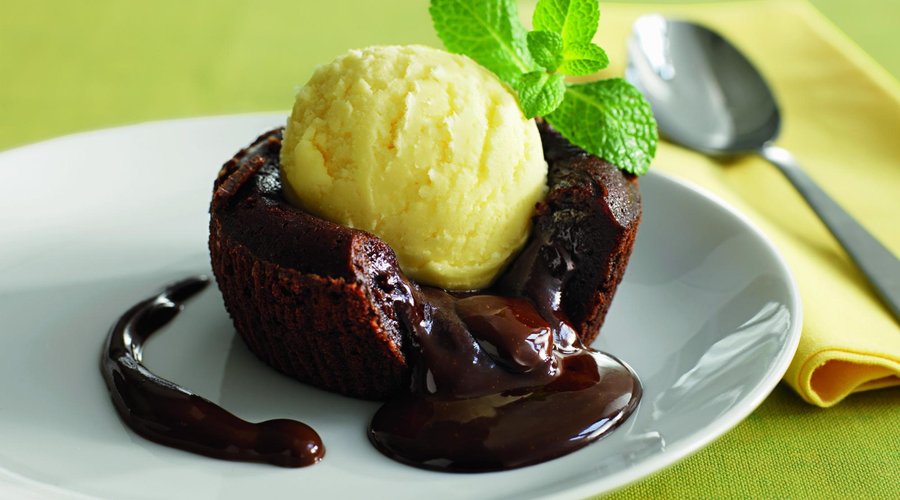 Warm Chocolate Cake