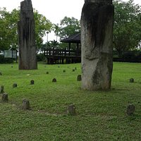 掃叭石柱x2