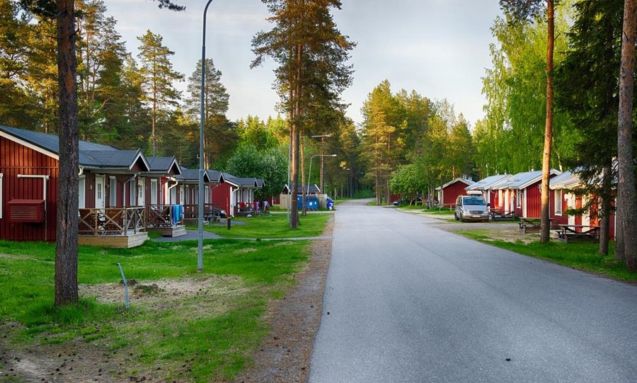 The cabins