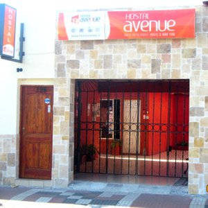 fachada del hostal