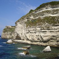 falaises vues depuis le bateau