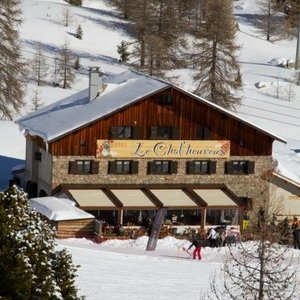 Le chalet en hiver