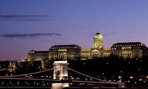 Chain Bridge and Royal Palace Hill, Budapest