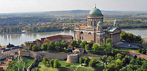 The great basilica at Esztergom, close enough for a day trip from Budapest