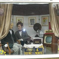 Montacute Museum shop window