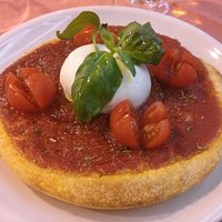 Pizza "burrata"