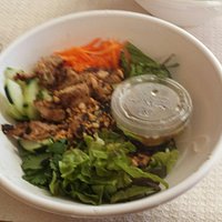 Five spice chicken vermicelli bowl